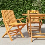 The Living Store Zložljivi vrtni stoli 2 kosa 61x67x90 cm trdna tikovina - Zložljiv Vrtni Stol, (21478513) | Shoptok.si