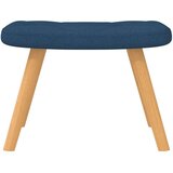  Gugalni stol s stolčkom modro blago, (20939385) | Shoptok.si