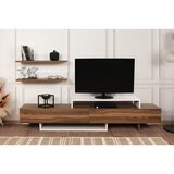 Hanah home tv komoda nirvana - bela, tikovina