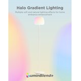 GOVEE LED RGBICWW prigu&amp;scaron;iva podna lampa LANTERN MATTER LED/24W/230V Wi-Fi 160 cm Slike