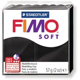 FIMO Plastelin, 56 g, "Soft", črn Cene