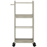Premier Housewares Metalna kolica za posluživanje na kotačima 16x40 cm Dara – | shoptok.hr