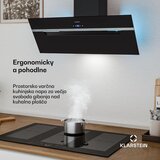 Klarstein BigBite poševna kuhinjska napa | način odsesavanja in recirkulacije zraka | varnostno steklo | 417 m³/h | 90 cm | Shoptok.si