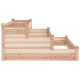  Povišena vrtna gredica 120 x 120 x 56 cm od masivne jelovine | shoptok.hr