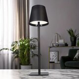 solight WO69-B - LUCCA LED stona lampa, prigušiva na dodir, punjiva LED/3,7V 2000 mAh, crna | Eponuda.com