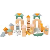 Legler Wooden Building Blocks Safari aktivnostna igrača iz lesa 12 m+ 50 kos Cene