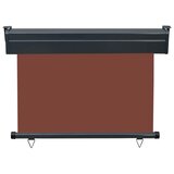 Balkonska bočna tenda 105 x 250 cm smeđa | Eponuda.ba