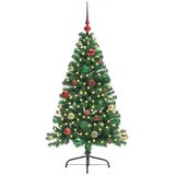  Umjetno predsvijetljeno božićno drvce Zelena 150 cm PVC | shoptok.hr