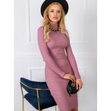 RUE PARIS Dress-RV-SK-R5133.07P-dark pink Cijene