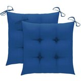  Jastuci za stolice 2 kom svjetloplavi 40x40x7 cm tkanina Oxford Cijene