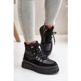 Kesi Women's insulated ankle boots on platform black jelenia Cene