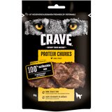 CRAVE Protein Chunks prigrizki za pse - Varčno pakiranje: 6 x 55 g piščanec Cene