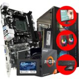 GNC BLAZE SET RYZEN 3 4100 3.8GHz, B450MHP, RAM 8 GB DDR4 2666 MHz, SSD 240 GB, SAPPHIRE R7 240 4G, IG-MAX X3804-A06, LC POWER 600W, Monitor BenQ | Eponuda.ba