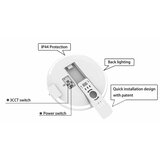  LED plafonsko svetlo za kupatilo SLIDE LED/6/12/18/24W/230V IP44 belo | Eponuda.com