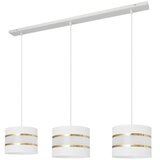  Luster na sajli HELEN 3xE27/15W/230V bela/zlatna | Eponuda.com