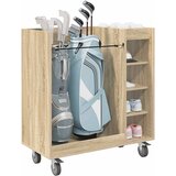 Golf ormar s kotačem Jednobojno Sonoma hrast 90 x 45 x 98 cm | shoptok.hr