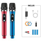Avizar DSP 192KHz Pro brezžični mikrofoni za ojačevalnik / zvočnik LED zaslon 50m razpon, Modro / Rdeče, (5000075438) Cene