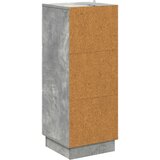  Ormar s ladicama Betonska siva 33 x 34,5 x 87 cm | shoptok.hr