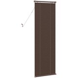  Venecijanska roleta Tamno smeđa s uzorkom 150 x 40 cm PVC | shoptok.hr