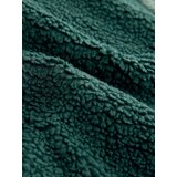 Next Jopa iz flisa zelena / temno zelena / temno roza | Shoptok.si