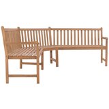  Kotna klop 202x202x90 cm trdna tikovina Cene