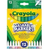 Crayola MARKERI TANKI 12 KOM | Eponuda.ba