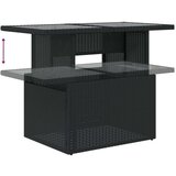  11-dijelni set vrtnih sofa od poliratana s jastucima crni | shoptok.hr