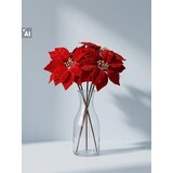 Sinsay Božićne ukrasne grančice - božićna zvijezda 3 pack | shoptok.hr