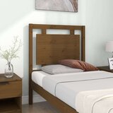  Uzglavlje za krevet boja meda 80,5x4x100 cm od masivne borovine | Eponuda.com