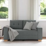  Dvosjed tamno sivi 160x77x82 cm tkanina | shoptok.hr