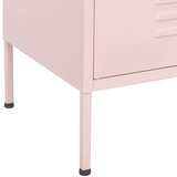 Ormarić Omara za shranjevanje roza 80x35x101,5 cm jeklo, (20705764) | Shoptok.si