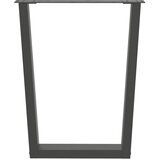  Noge za blagovaonski stol V-oblika 3 kom antracit 70 x (72-73,3) cm čelik | shoptok.hr