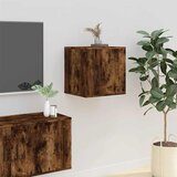  Zidni TV ormarić Boja dimljenog hrasta 40x34,5x40 cm | shoptok.hr