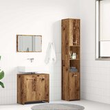 Maison Chic Kopalniško pohištvo - Kopalniški sestavi 3 kosa starinski les inženirski les, (21787122) | Shoptok.si