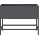  Povišeni Vrtni Planter Antracit 60 x 26 x 45 cm Čelik | shoptok.hr