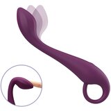 Aixiasia Lotty - punjivi, vodootporni vibrator G-točke (ljubičasti) | shoptok.hr