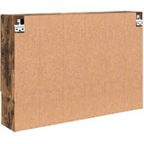  Ogledalo ormar Dimljeni hrast 80 x 17 x 55 cm Konstruirano drvo | shoptok.hr