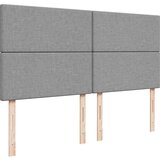 vidaXL Otomanski krevet s madracem svijetlosivi 180x200cm od tkanine | shoptok.hr