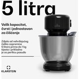 Klarstein Bella Evo kuhinjski robot | planetarni sustav miješanja | 3 nastavka za miksanje | 1500 W | 5 L | shoptok.hr