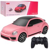 Volkswagen Beetle UV osjetljivi automobil na daljinsko upravljanje, ružičasti Rastar 1:24 | shoptok.hr