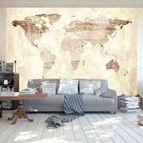  Samoljepljiva foto tapeta - Precious map 245x175 | shoptok.hr