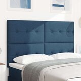  Naslon za glavo s gumbi zmodro 160 cm tkanine, (22053018) Cene