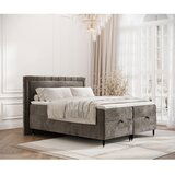 Maison de Rêve Tamno sivi boxspring krevet s prostorom za odlaganje 160x200 cm Voyage – | shoptok.hr