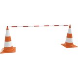  Uvlačive prečke za prometne čunjeve 10 kom ABS 116 - 197 cm | shoptok.hr