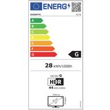 Gigabyte G27Q LED zaslon 68.6 cm (27 palac) Energetska učinkovitost 2021 G (A - G) 2560 x 1440 piksel QHD 1 ms USB 3.2 gen. 1 (USB 3.0), HDMI™, DisplayPort, slušalice (3.5 mm jack) IPS LED | Eponuda.ba