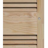  Ormarna vrata Prirodna 140,5 x 2,1 x 39,5 cm Čvrsto borovo drvo | shoptok.hr