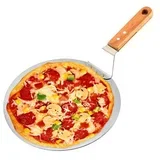 Močan inox lopar za pico 49cm leseno držalo, (20395768)