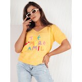 DStreet FATEL women's sweater yellow | shoptok.hr