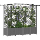  Povišeni krevet s mrežom i krovom Svjetlosiva 204 x 40 x 138 cm | Eponuda.com