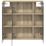  Kupaonski ormar s ogledalom Sonoma hrast 63,5 x 16 x 62,5 cm | shoptok.hr